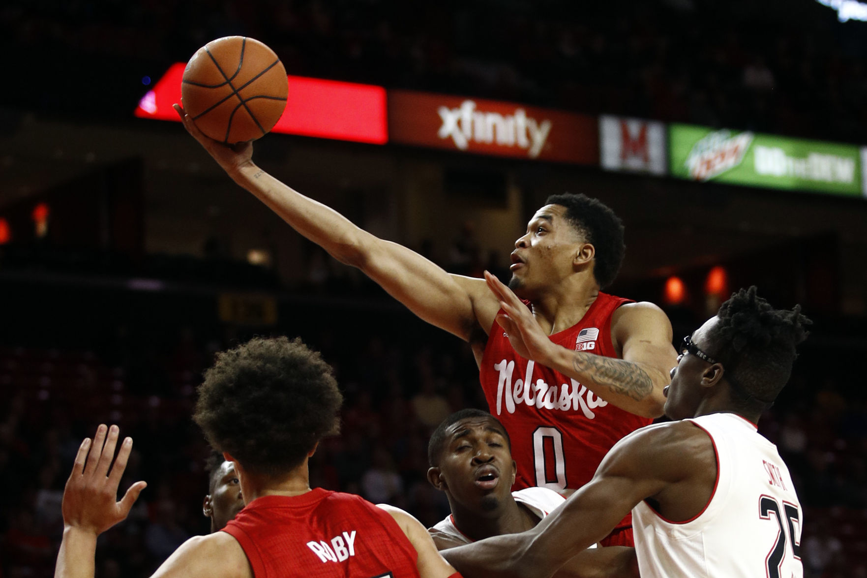 Nebraska Maryland Basketball